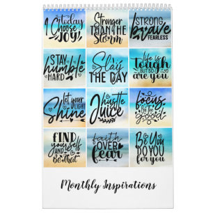 Calendário Inspiração mensal