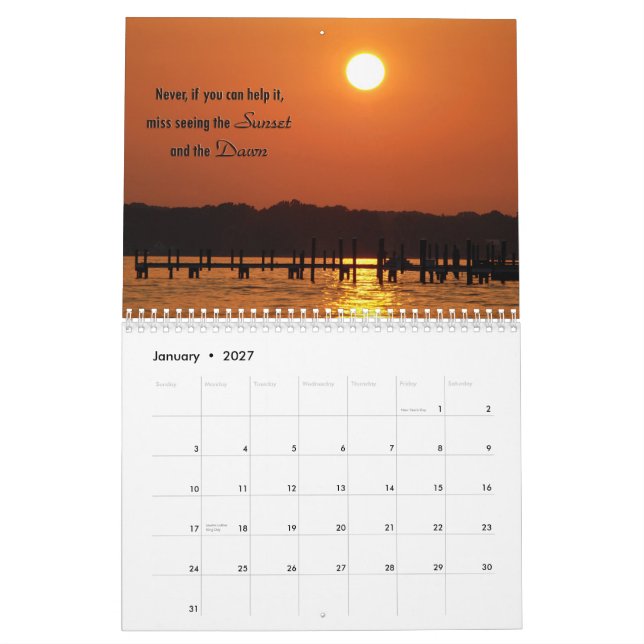 Calendário Inspirações Por Mês (Jan 2027)