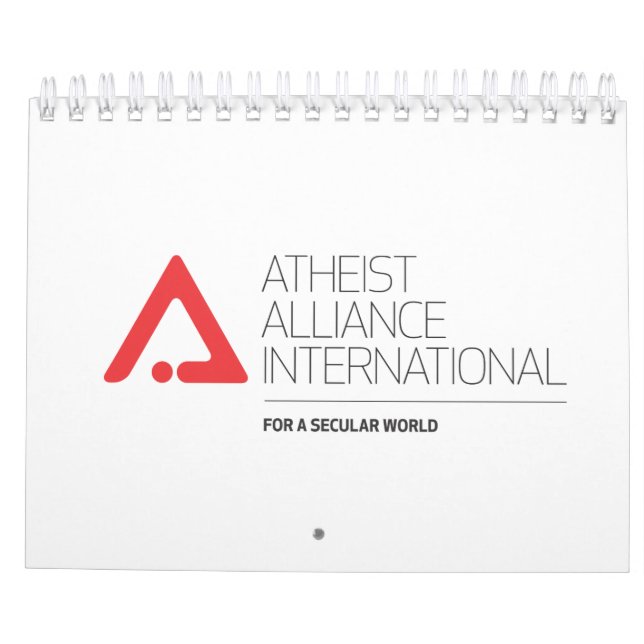 Calendário Internacional da Aliança Ateus Ai (Verso)