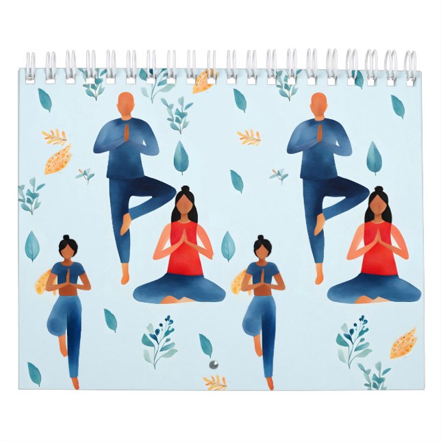 Calendário Ioga, Mandala, Meditação  (Capa)