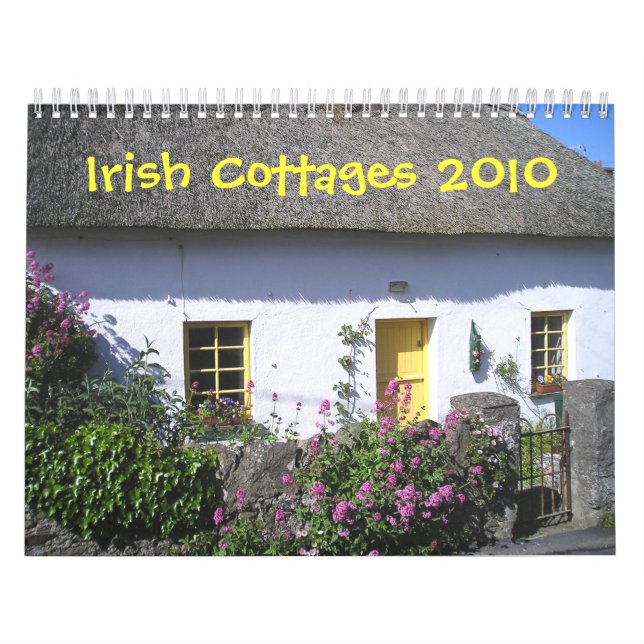 Calendário irlandês das casas de campo 2010 (Capa)