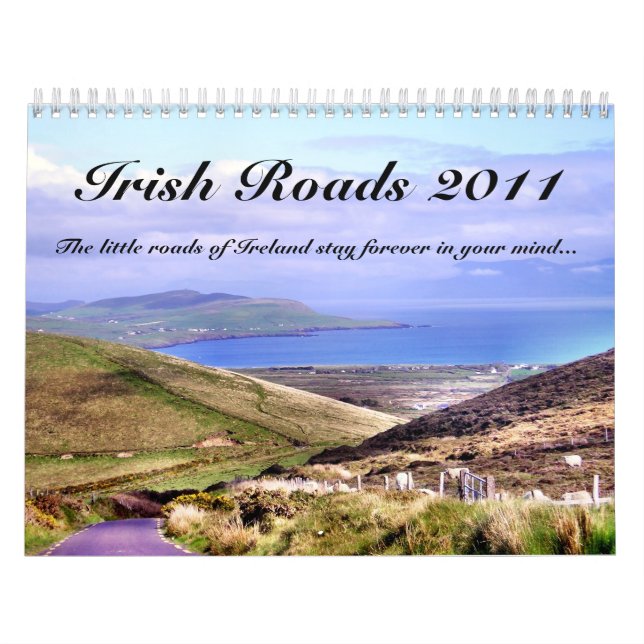 Calendário irlandês das estradas (Capa)