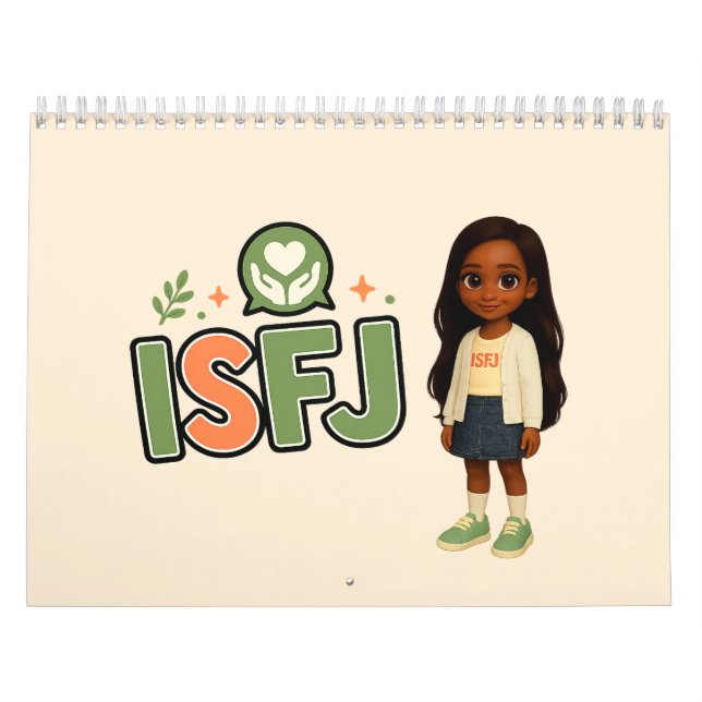 Calendário ISFJ — A Guardiã da Harmonia (Capa)
