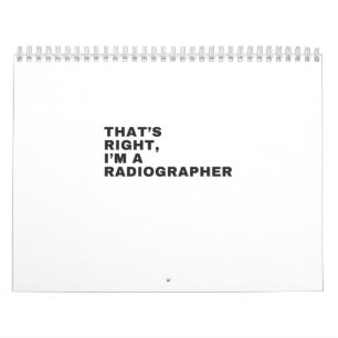 CALENDÁRIO ISSO, EU SOU RADIOGRAFADOR