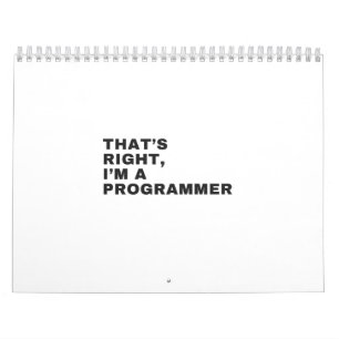 CALENDÁRIO ISSO, EU SOU UM PROGRAMADOR