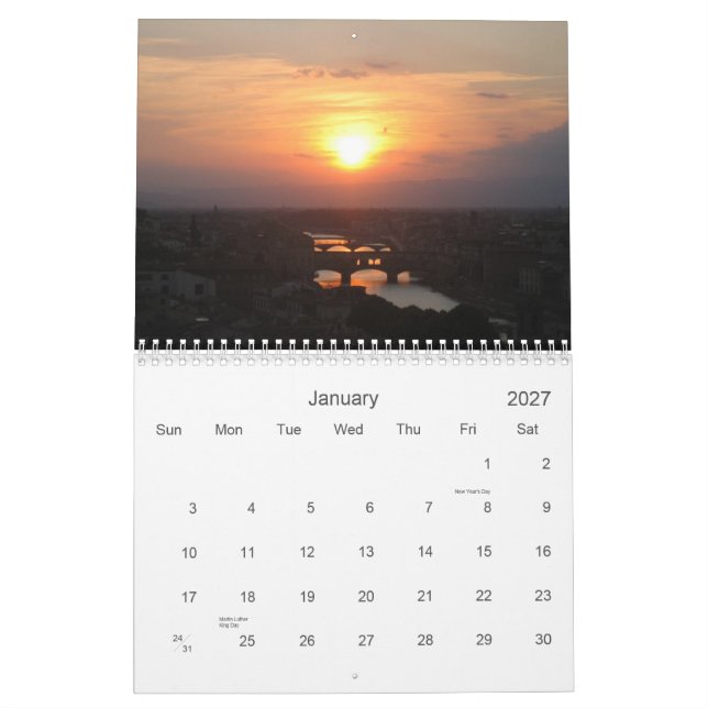 Calendário Italia (Jan 2027)