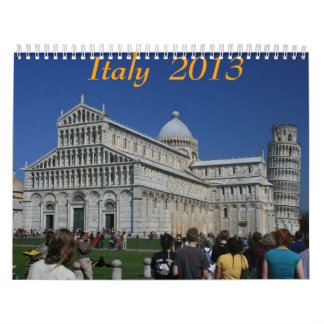 Calendário Italia 2013