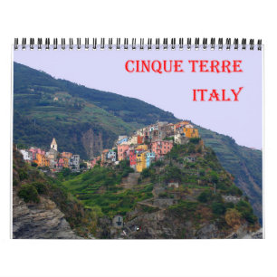 Calendário Itália - Cinque Terre -