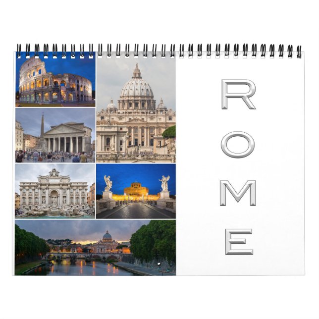 Calendário Itália - ROMA - (Capa)