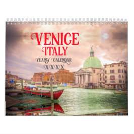 Calendário Itália Venice Landscapes, Cityscapes Europe