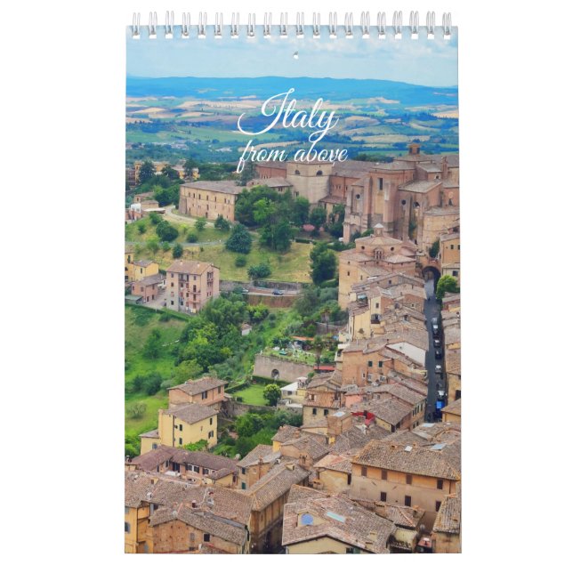 Calendário Itália vista de cima (Capa)