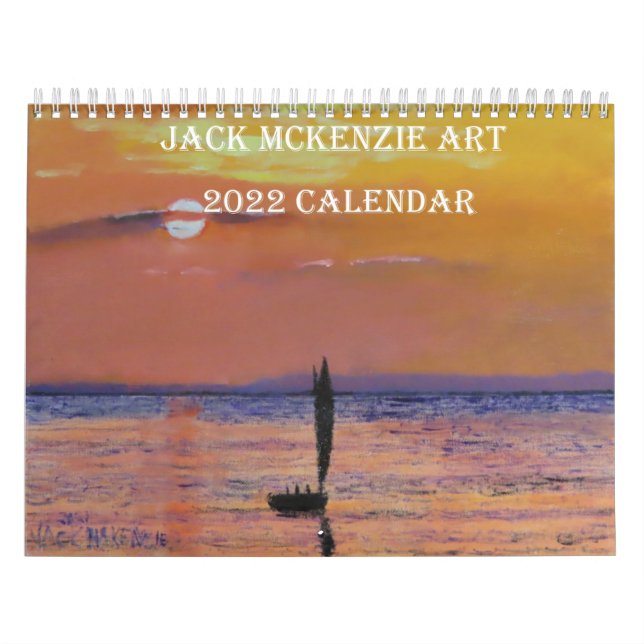 Calendário Jack Mckenzie Art 2022 Calendar (Capa)