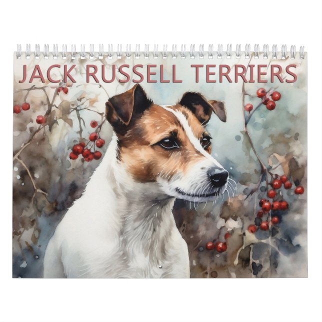Calendário Jack Russell Terrier Calendário, a qualquer ano (Capa)