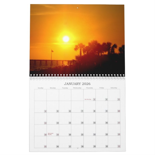 Calendário Janeiro de 2011-dezembro de 2011 fotos da praia da (Jan 2026)