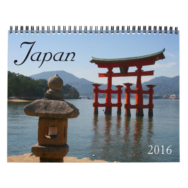 Calendário japão 2016 (Capa)