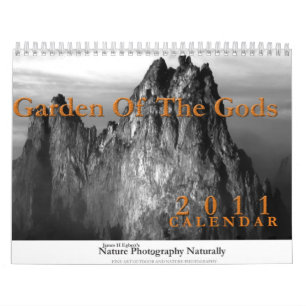 Calendário Jardim dos deuses