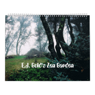Calendário Jardim Zen de E.J. Gold