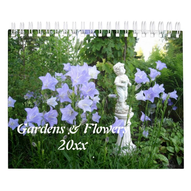 Calendário Jardins e Flores (Capa)