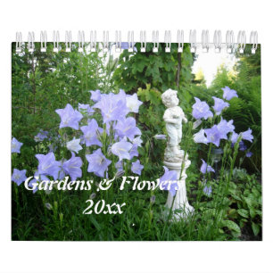 Calendário Jardins e Flores