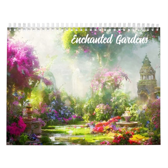 Calendário Jardins Encantados (Capa)