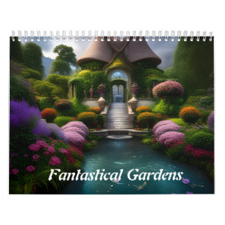 Calendário Jardins Fantásticos