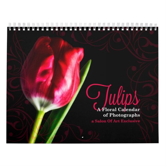 Calendário Jardins Florais Tulip 12 Meses (Capa)