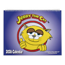 Calendário Jerry O Gato 2026