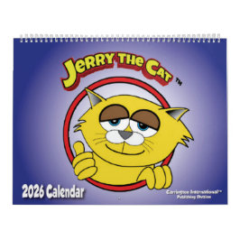 Calendário Jerry O Gato 2026