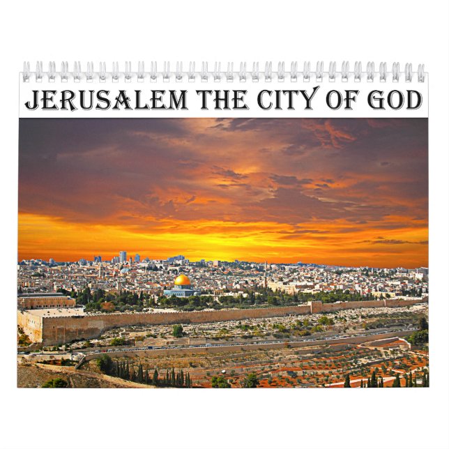 Calendário jerusalem (Capa)
