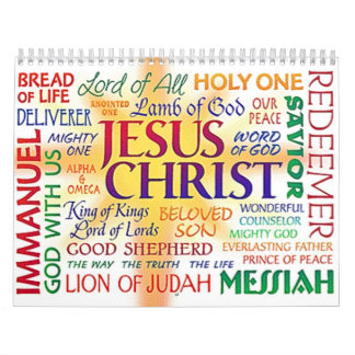 CALENDÁRIO JESUS OS NOMES DO NOME SOBRETUDO