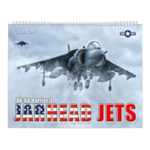 Calendário JETS JARHEAD - AV-8B Harrier II
