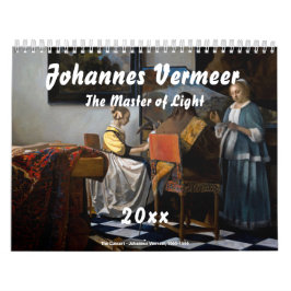 Calendário Johannes Vermeer