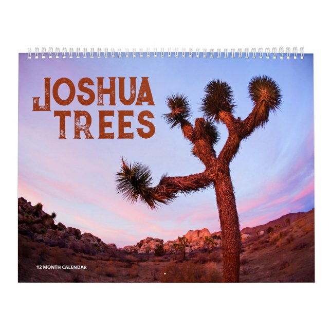 Calendário Joshua Trees (Capa)