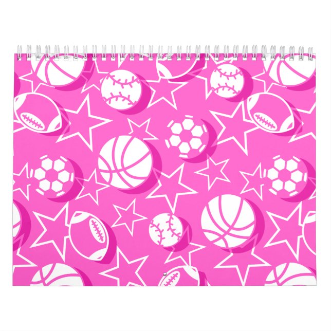 Calendário Jovens esportivas (Capa)