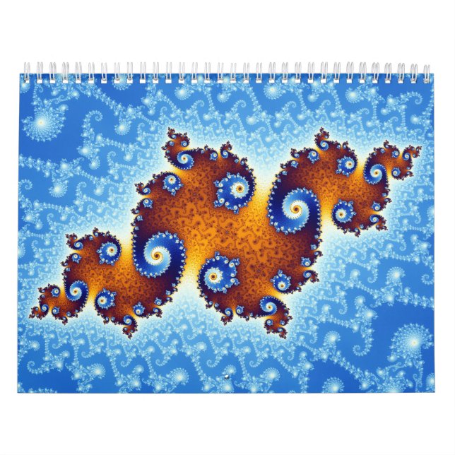 Calendário Julia Island Mandelbrot Set (Capa)