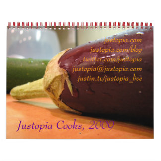 Calendário Justopia Cooks, 2009