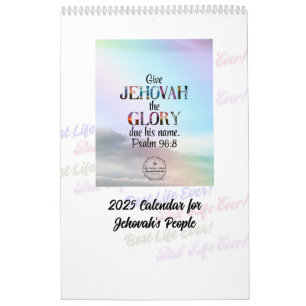 Calendário JW 2025 "Best Life Ever"
