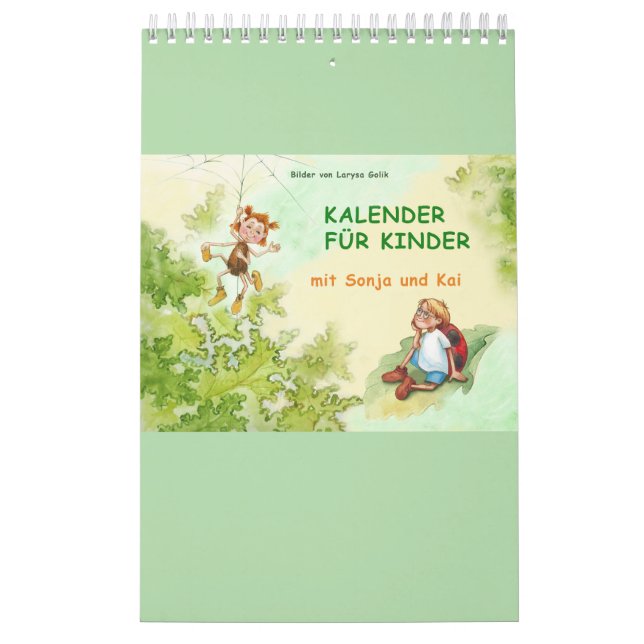 Calendário Kalender für Kinder (Capa)