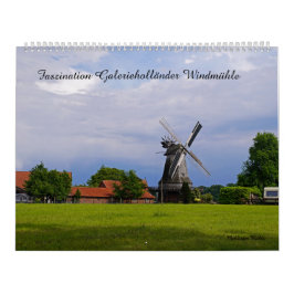 Calendário Kalender Galerieholländer Windmühlen