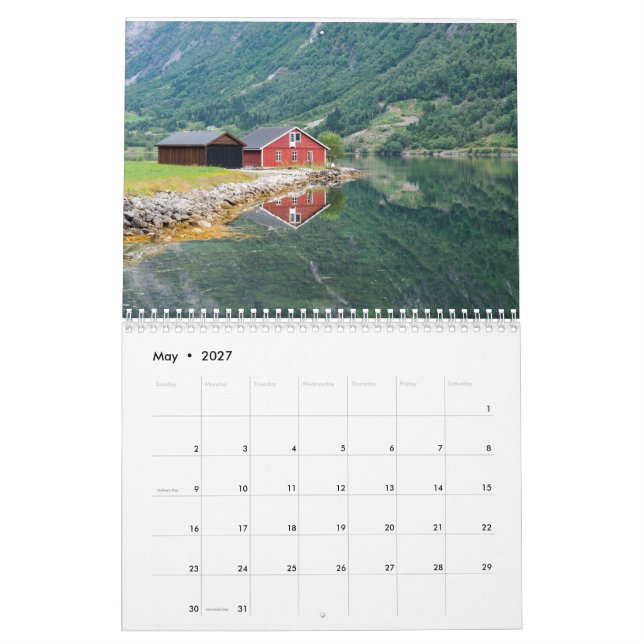 Calendário Kalender Noorwegen (Maio 2027)