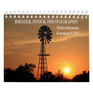 Calendário Kansas Country Landscape