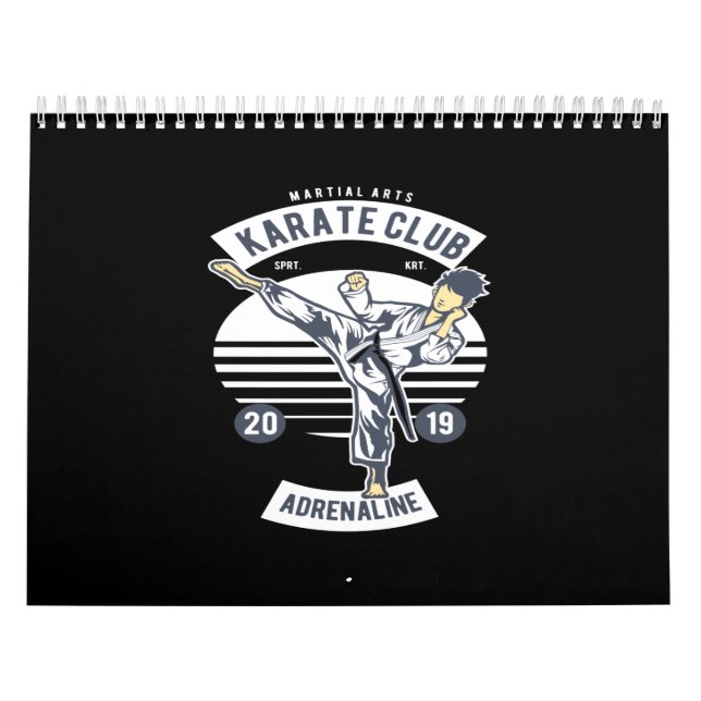 Calendário karaté clube adrénaline (Capa)