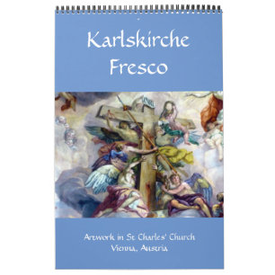 Calendário karlskirche afresviena