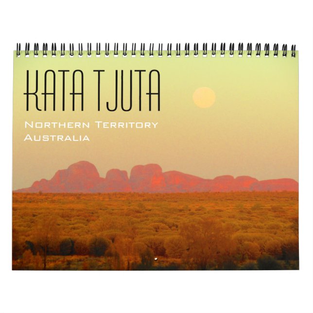 Calendário kata tjuta austrália 2027 (Capa)