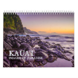 Calendário Kaua‘i, Imagens do Paraíso, Cênico Havaiano