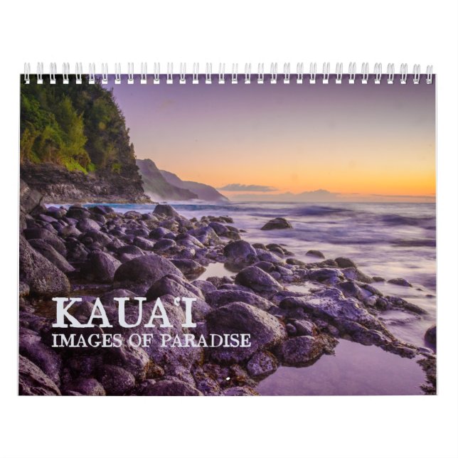 Calendário Kaua‘i, Imagens do Paraíso, Cênico Havaiano (Capa)