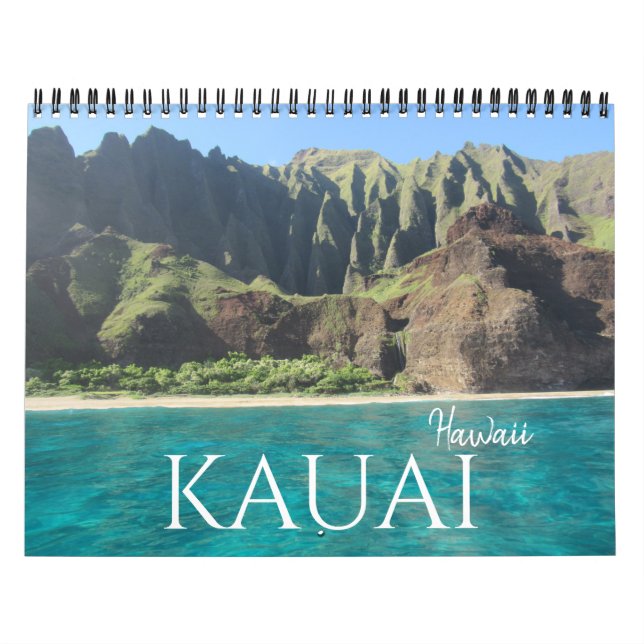 calendário kauai havaí 2026 (Capa)