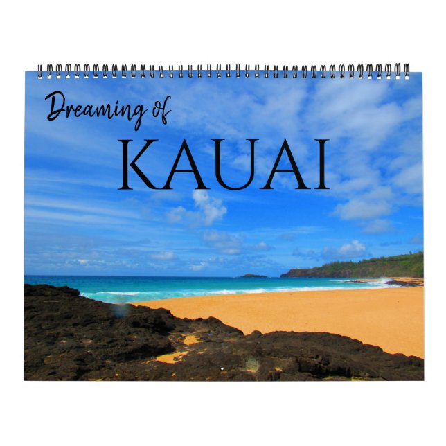 Calendário kauai sonho 2025 grande (Capa)