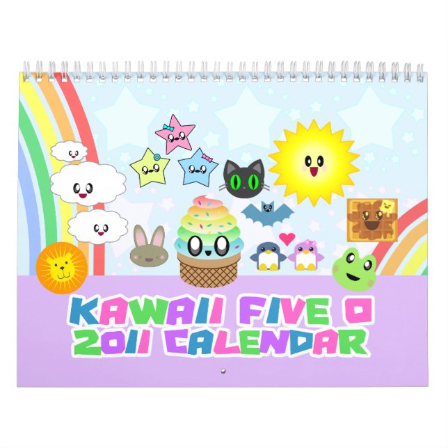 Calendário Kawaii 2011 (Capa)