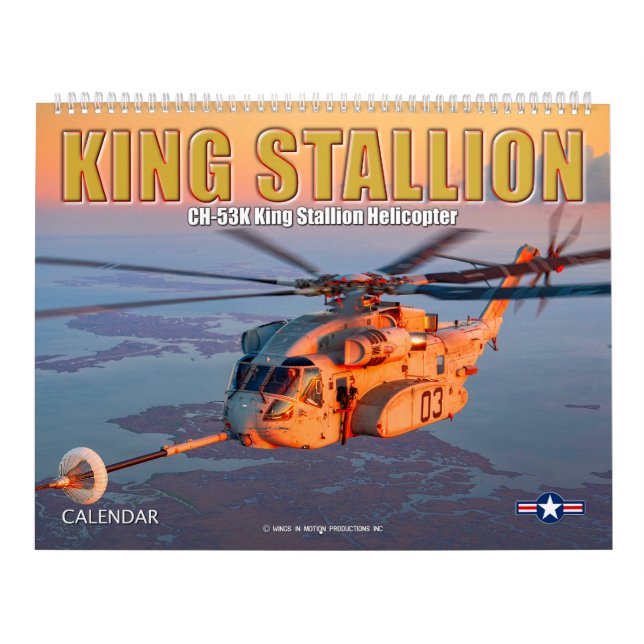 Calendário KING STALLION - CH-53K King Stallion (Capa)